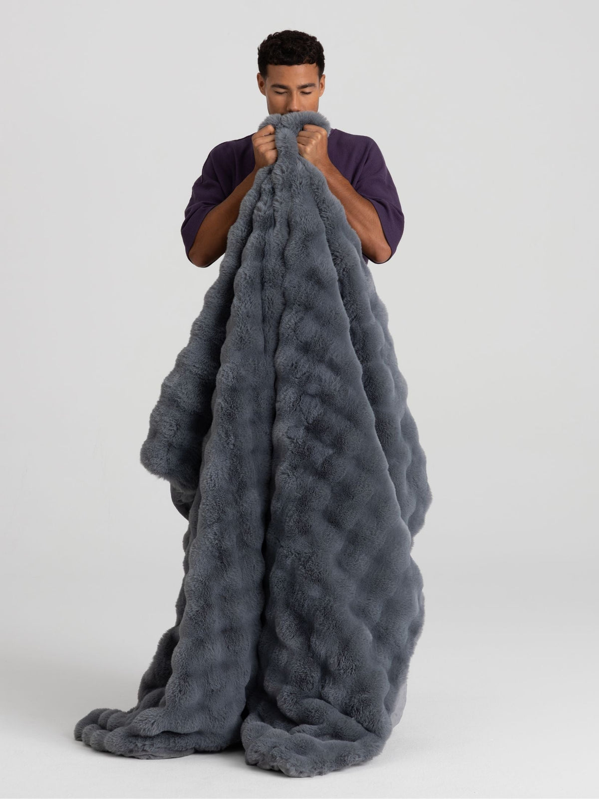CozyAura Heated Lavender Blanket