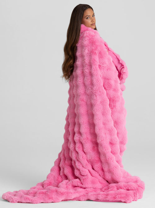 CozyAura Heated Lavender Blanket