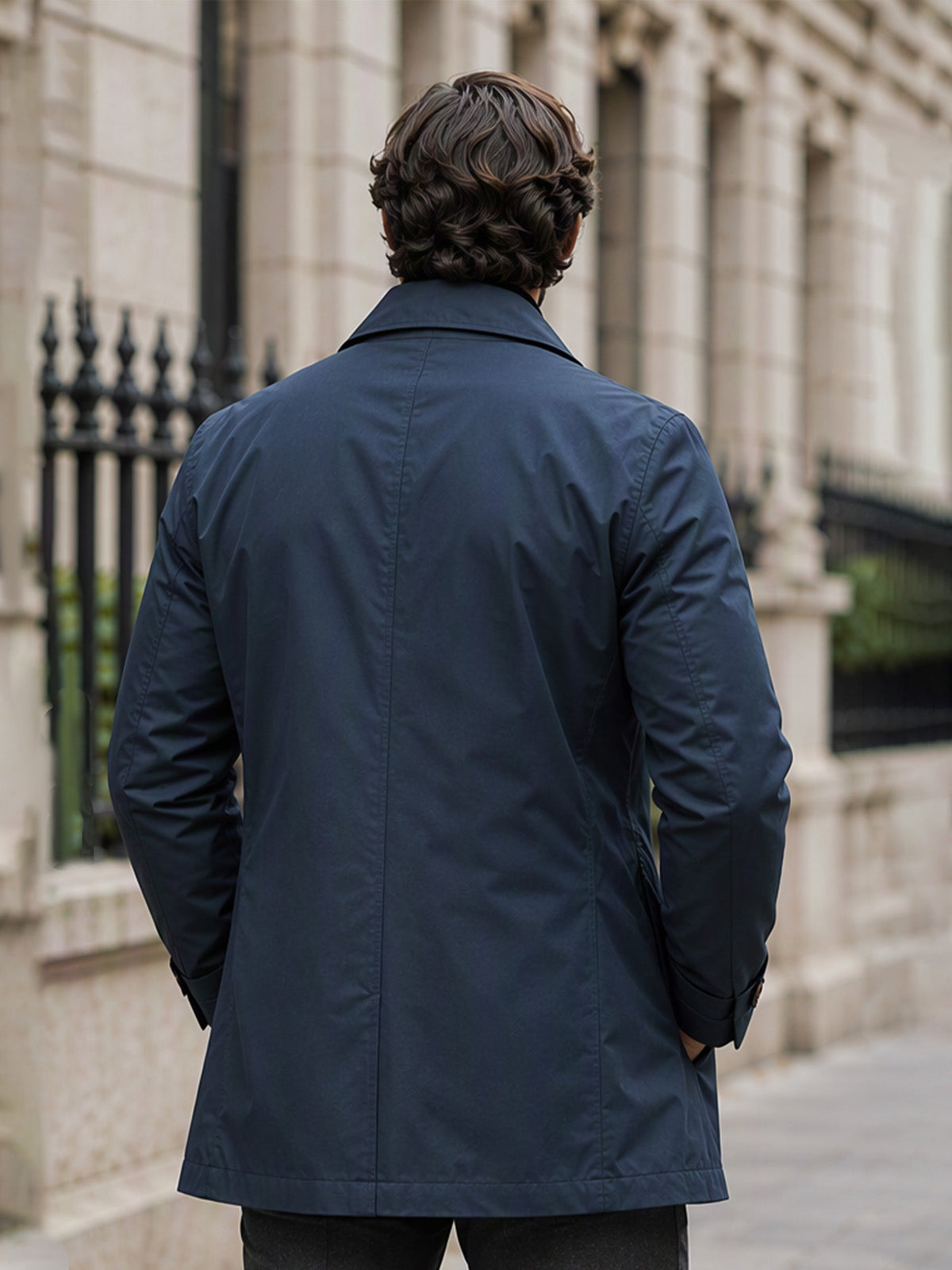 🔥LAST DAY SALE 50% OFF !!🏆Men’s Classic Single-Breasted City Coat
