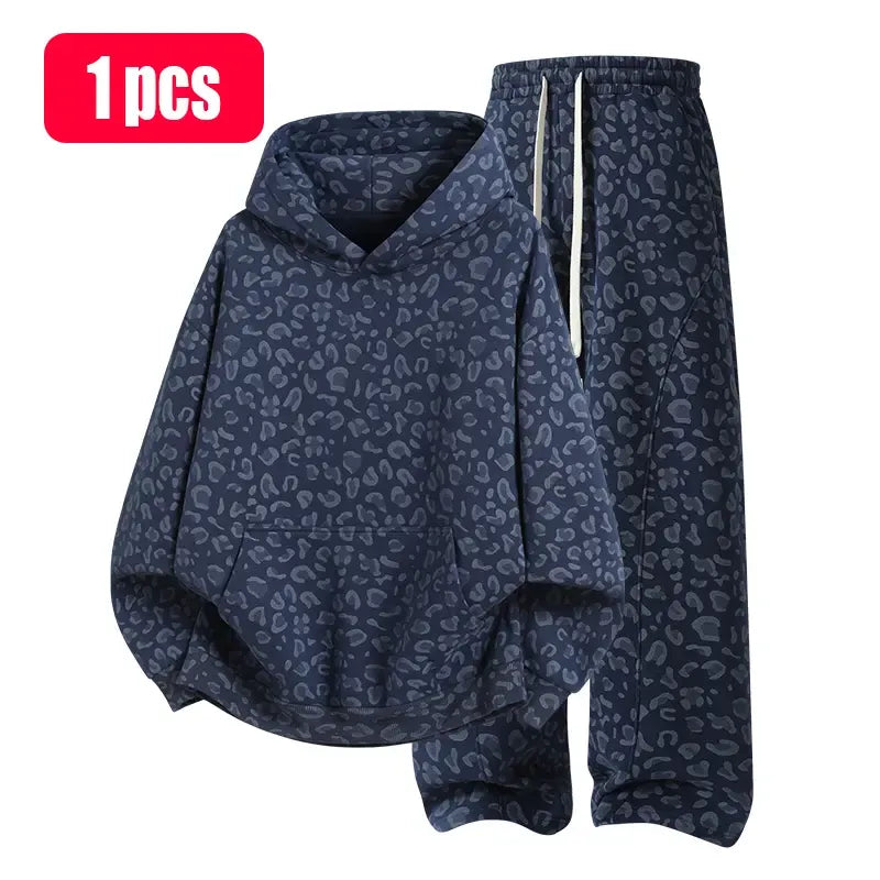 WildCore  Leopard Print Hoodie Set