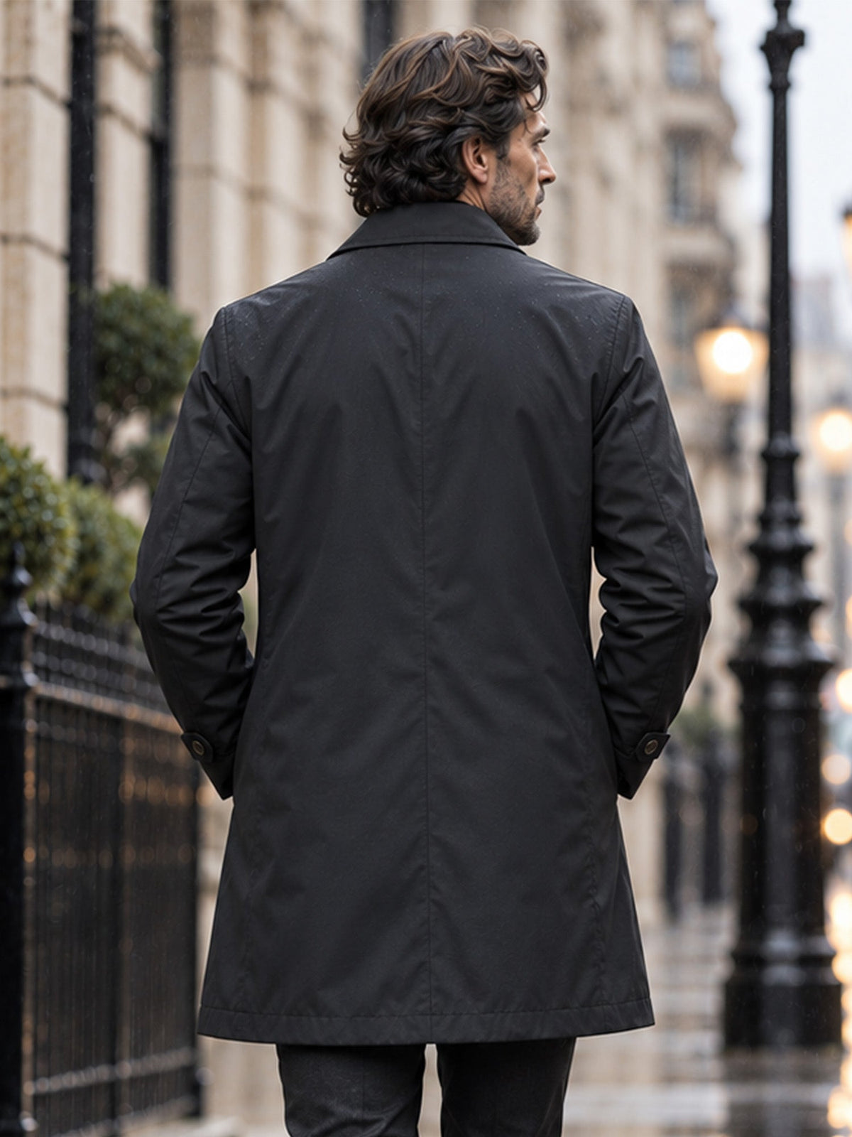 🔥LAST DAY SALE 50% OFF !!🏆Men’s Classic Single-Breasted City Coat