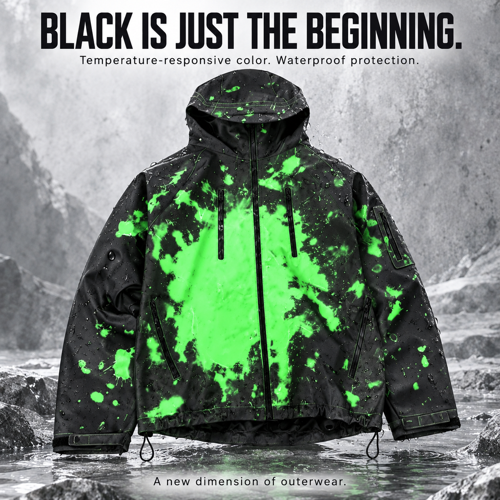 🎁Hot Sale 49% OFF🏆 ChromaShift Color-Changing Waterproof Jacket