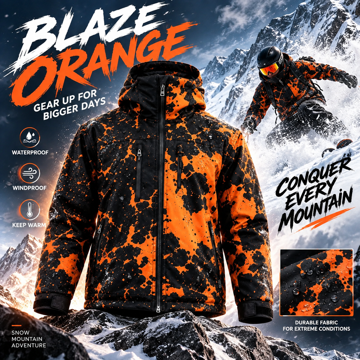❄️ArcticShift Color-Reactive Snow Jacket🏂