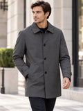 🔥LAST DAY SALE 50% OFF !!🏆Men’s Classic Single-Breasted City Coat