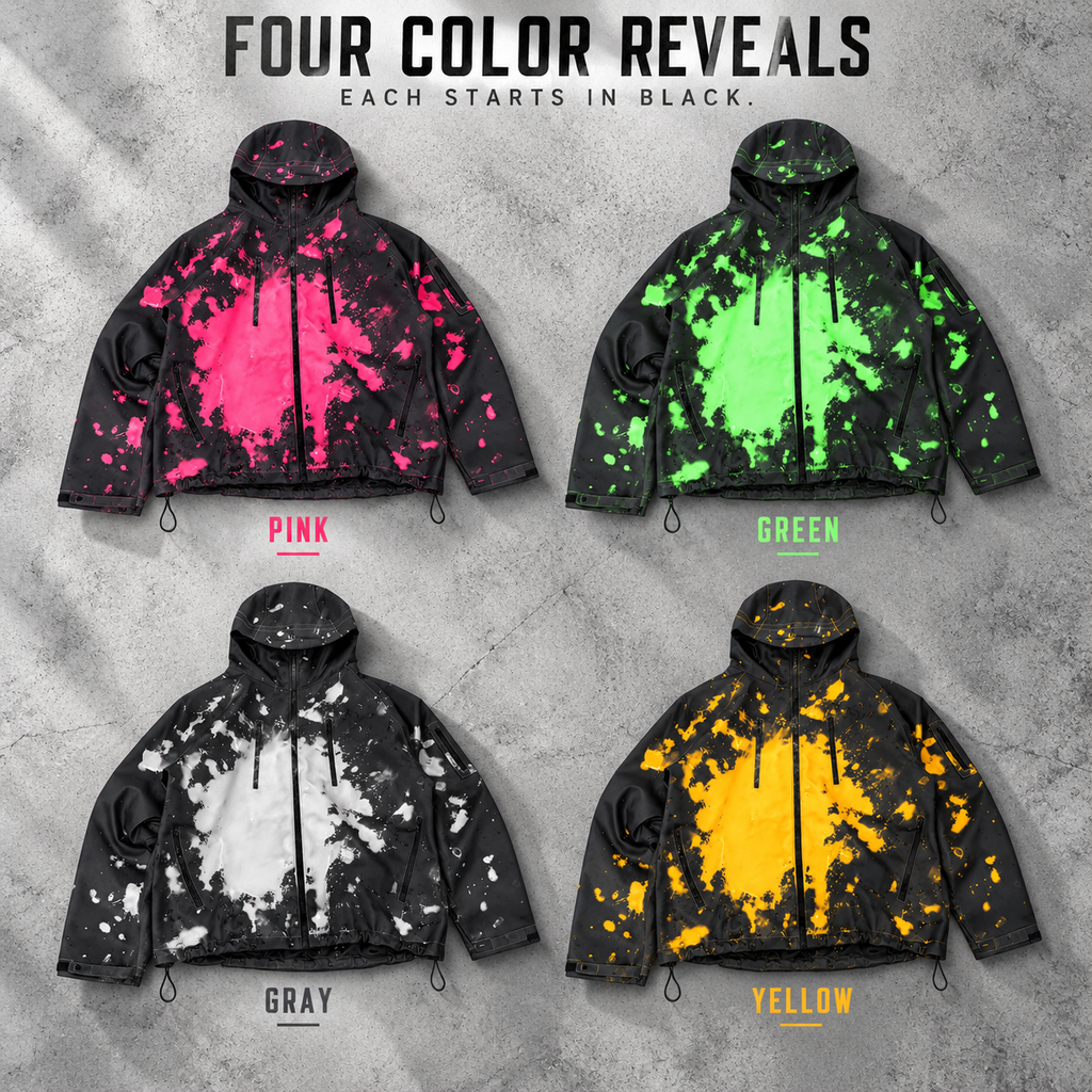 🎁Hot Sale 49% OFF🏆 ChromaShift Color-Changing Waterproof Jacket